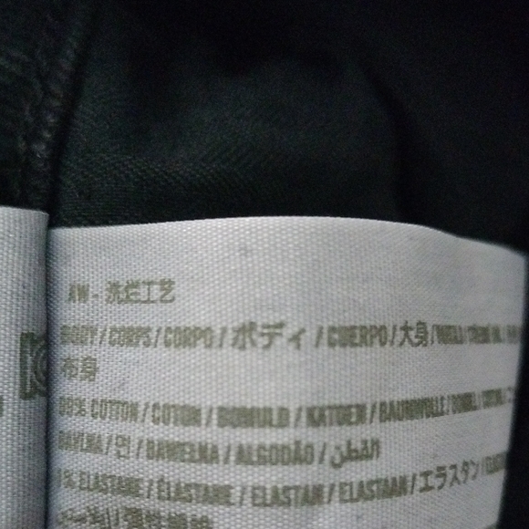 Abercrombie & Fitch Men's Jet Black Straight Jeans 34/18 L - Picture 7 of 8